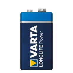 Varta Batterie, Alkaline, Longlife Power, 9 Volt Block, 1St. im Blister