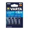 Varta Batterie, Micro AAA, Longlife Power, 4St. im Blister