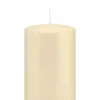 Wiedemann Flachkopf-Kerze in Cello 150x100 Bisquit