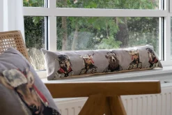 Zugluftstopper Waldbewohner Winter Nordic Friends, 20x90cm, Gobelin, Mars & More