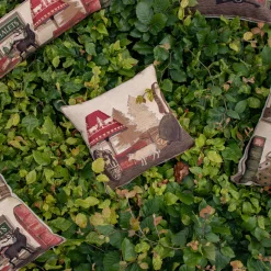 Zugluftstopper Winter Heimat, Hirsch und Kuh, 20x90cm, Gobelin, Mars & More